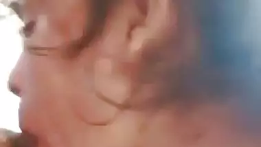 GF sucks BF’s dick and rides on it in desi sex