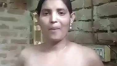 Village girl striptease cute boobs showing for lover