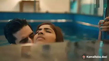 Indian adult actress Aayushi Jaiswal’s swimming pool video