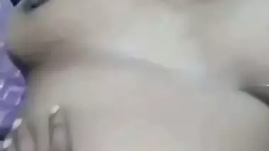 Huge boobs wife moaning in sex pain with husband fucking