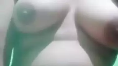 Beautiful horny Indian girl fingering