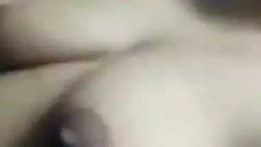 Bengali girl in bathroom strips dresses and nude show