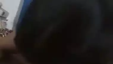 Woman gives a deep Punjabi blowjob to her lover