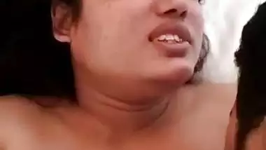 Horny facial expression revealed during hard fuck