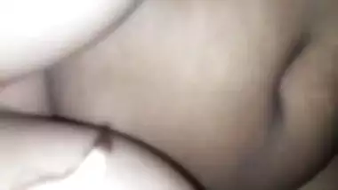 Boudi with horny expression while riding dick