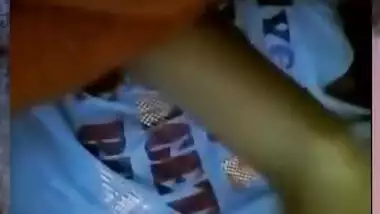 Young Desi woman exposes boobies and hairy pussy in sex show