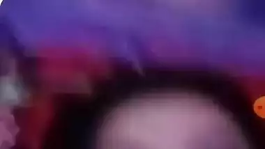 Sexy Bhabhi Shows Boobs and Pussy On VC