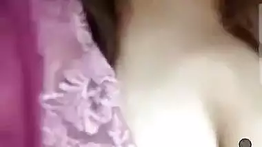 Chubby tanker wife boobs showing at night to lover