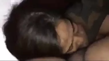 Horny slut gives an outstanding blowjob to her senior