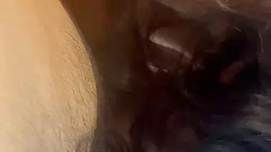 Dog tattoo in hand MILF naked dick sucking