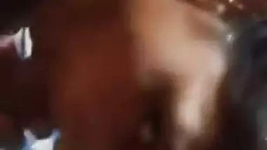 Mature Desi XXX couple takes their home sex video in the garage MMS