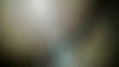 Shy babe riding cock