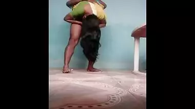 Indian college teacher enjoys oral sex with student after class