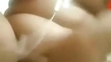 Crazy Indian wife cheating VC sex show on mobile