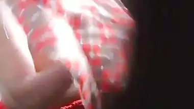 Mature aunty bathing caught by tenant guy viral MMS