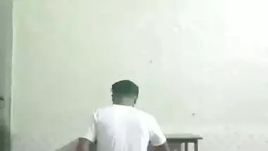 Local sex video of an 18-year-old girl fucking with BF