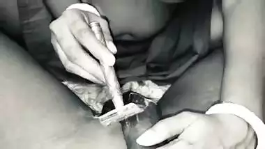 Desi girl sucking husband cock