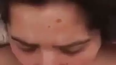 Sexy wife gives an Indian blowjob to her lover