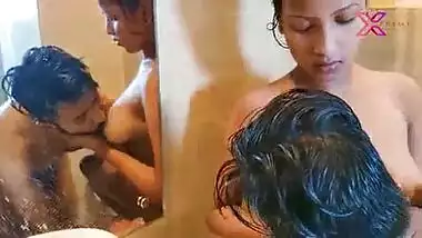 Sexy randi xxx porn video with client in shower