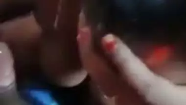 Desi Bihari milf gives a deep blowjob to her husband