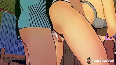 Devar fucks his hot Bhabhi in the cartoon sex video