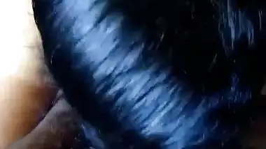 Chubby girl gives a deep Tamil blowjob to her lover