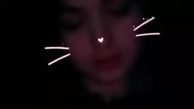 Very cute girl video call