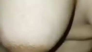 Mallu girlfriend pushing dick inside tight vaginal hole
